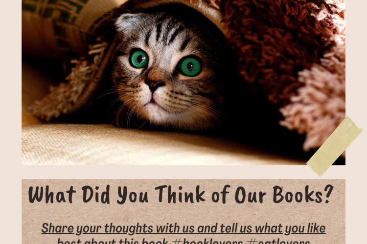 What did you think of our books? Leave a Review!